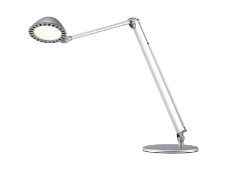 Hansa Lampe de bureau à LED Blossom, argent