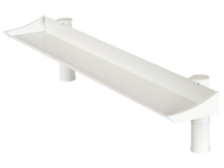 Hansa Support de rangement pour bureau Uno Top Board, gris