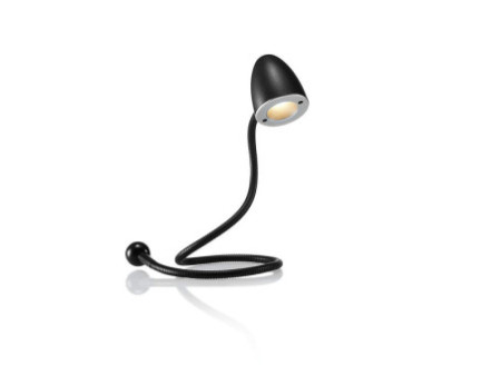 Hansa Lampe à LED USB Snake, noir