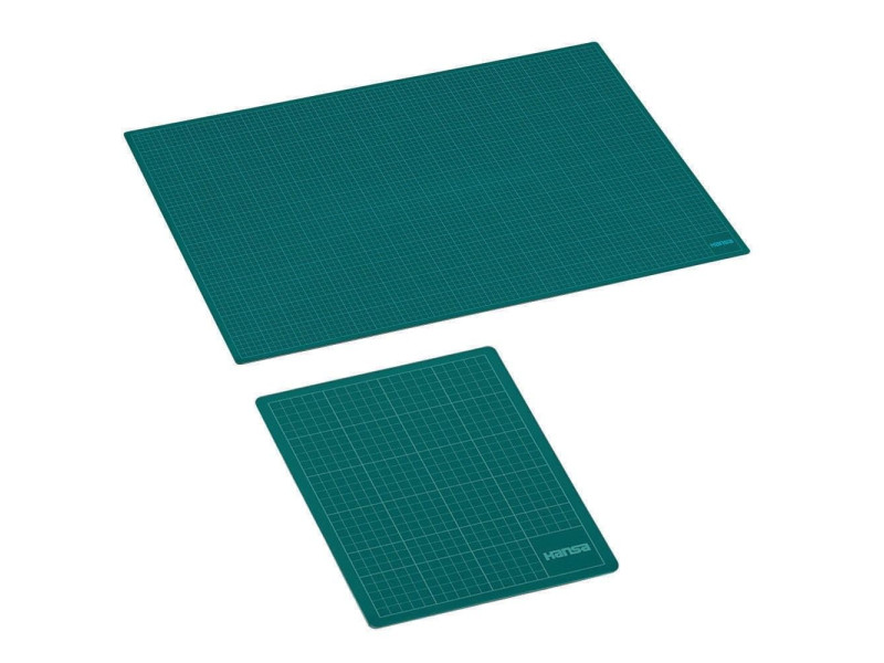 Hansa Tapis de coupe 'Cut-Mat', PVC, 300 x 220 mm, vert