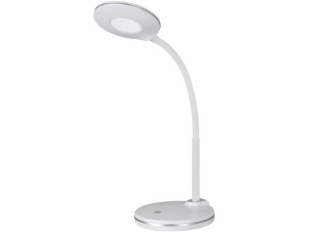Hansa Lampe de bureau à LED Splash, socle, blanc