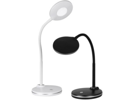 Hansa Lampe de bureau à LED Splash, socle, blanc