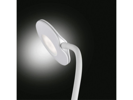 Hansa Lampe de bureau à LED Splash, socle, blanc