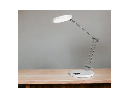 Hansa Lampe de bureau LED 'Spark', socle, blanc