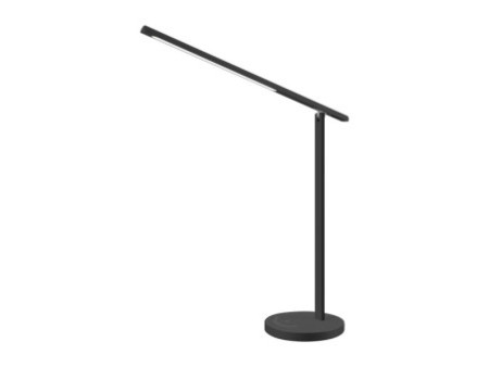 Hansa Lampe de bureau LED 'Halo', socle, noir