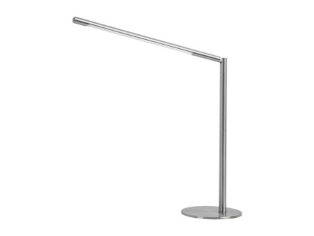 Hansa Lampe de bureau à LED 'Aura', avec socle, argent