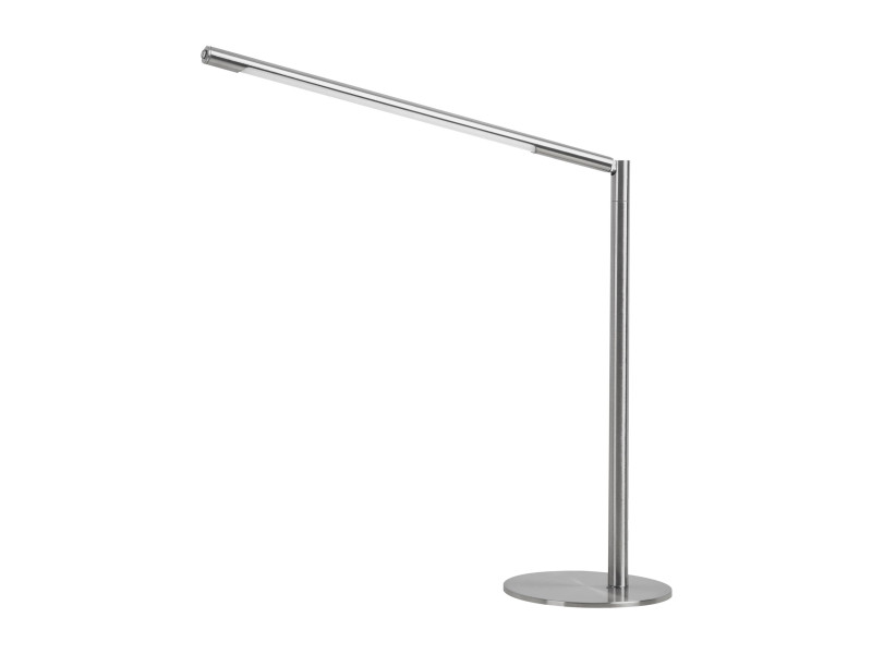 Hansa Lampe de bureau à LED 'Aura', avec socle, argent