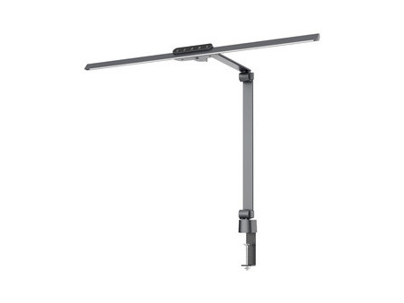 Hansa Lampe de bureau à LED 'Flow', avec pince, anthracite