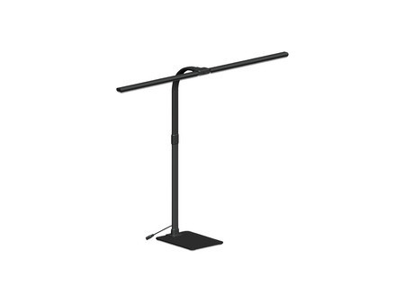 Hansa Lampe de bureau à LED Novano, pied, noir