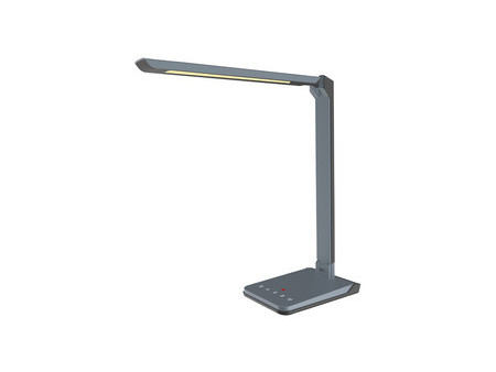 Hansa Lampe de bureau à LED Lumina, pied, blanc