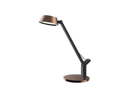 Hansa Lampe de bureau à LED Glow, pied, cuivre