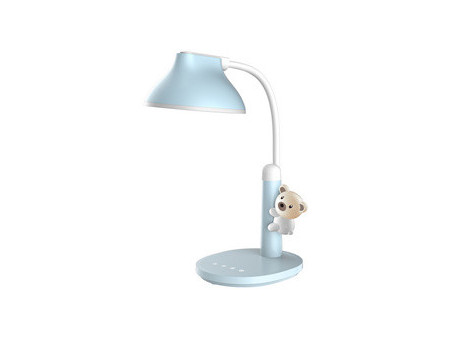 Hansa Lampe de bureau à LED Twinkel, pied, bleu clair