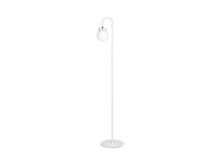 Hansa Lampadaire à LED rechargeable Flare bubble, blanc mat