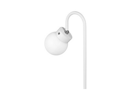 Hansa Lampadaire à LED rechargeable Flare bubble, blanc mat