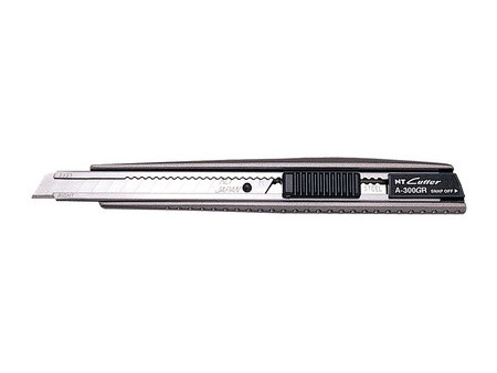 NT Cutter A-300GRP, boîtier en aluminium, anthracite