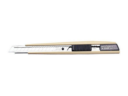 NT Cutter A-300RP, boîtier en plastique, beige