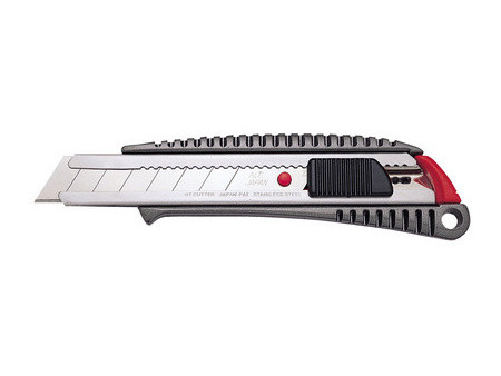 NT Cutter L-500GRP, boîtier en aluminium, anthracite