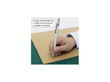 NT Cutter graphique D-1000P, aluminium, argent
