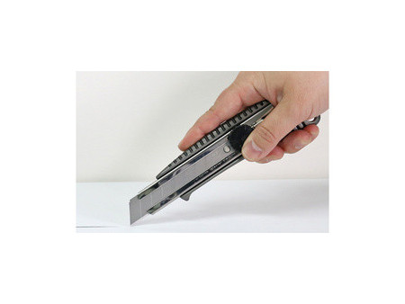 NT Cutter L-500 GP Alu, boîtier en aluminium, anthracite
