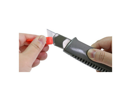 NT Cutter L-500 GP Alu, boîtier en aluminium, anthracite