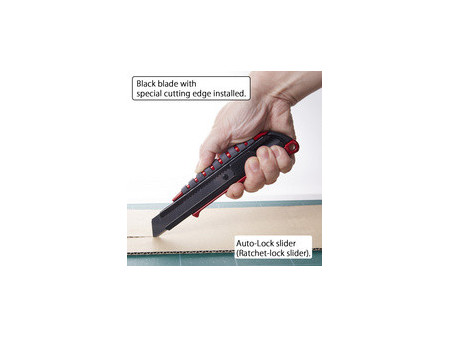 NT Cutter PMGL-EV01R, aluminium, rouge / noir