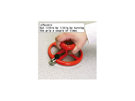 NT Cutter Coupe-cercles C-2500P, en plastique