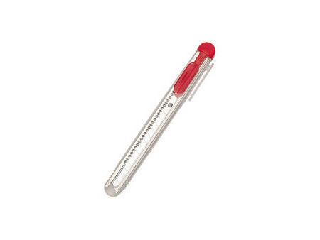 NT Cutter iA-120P, boîtier en plastique, bleu-transparent