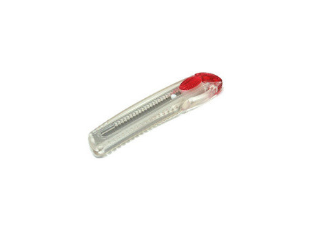 NT Cutter iL-120P, boîtier en plastique, bleu-transparent
