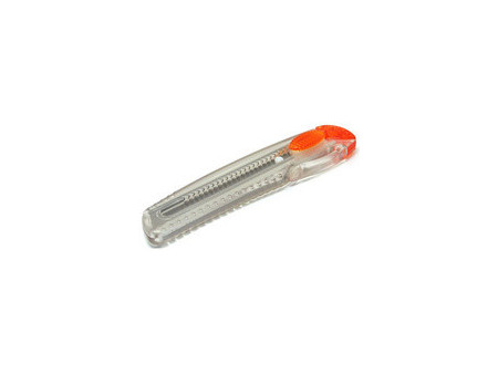 NT Cutter iL-120P, boîtier en plastique, bleu-transparent