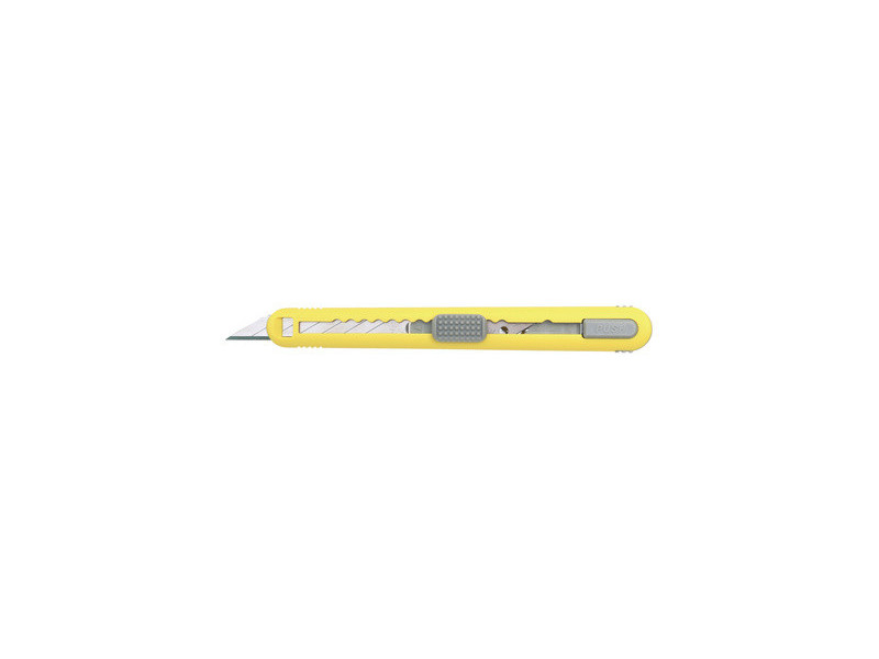 NT Cutter A553P, boîtier en plastique, jaune