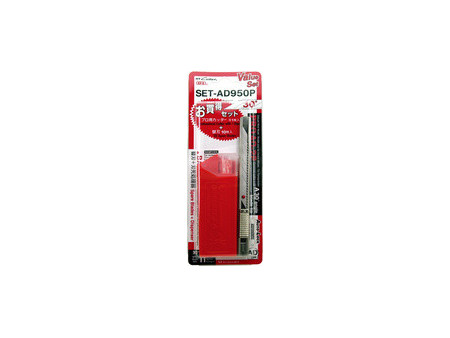 NT Cutter Kit Set-AD950P, cutter AD-2P + 10 lames