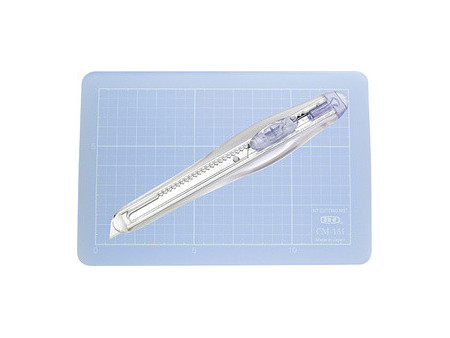 NT Kit cutter et tapis de découpe Set-AM350P, bleu