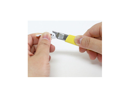 NT Cutter A-301RP (B), boîter en plastique, 9 mm, bleu