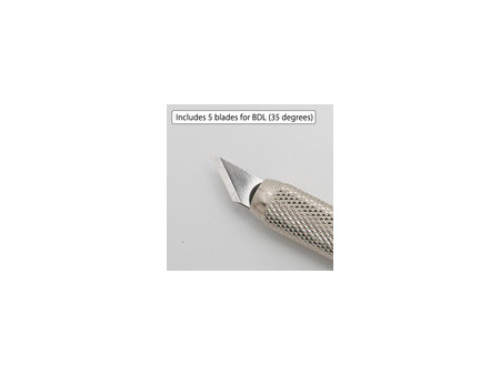 NT Cutter Scalpel eDL-400, boîtier plastique, noir