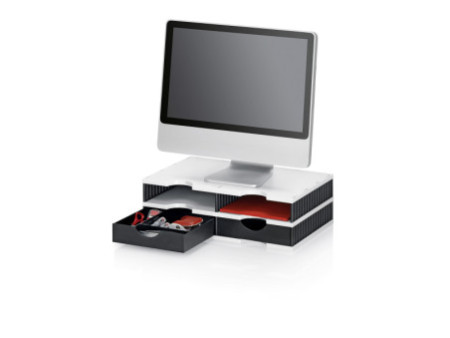 styro Station de classement styrodoc duo, 4 compartiments,