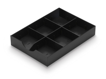 styro Station de classement styrodoc duo, 4 compartiments,
