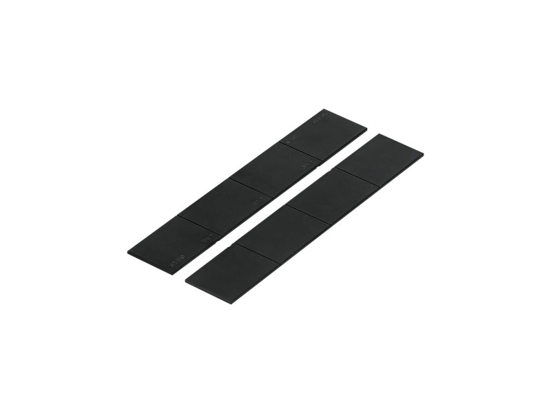 styro Kit de subdivision styrodoc, 2 transversales, noir