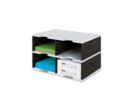 styro Module de base styrodoc duo, 4 compartiments,