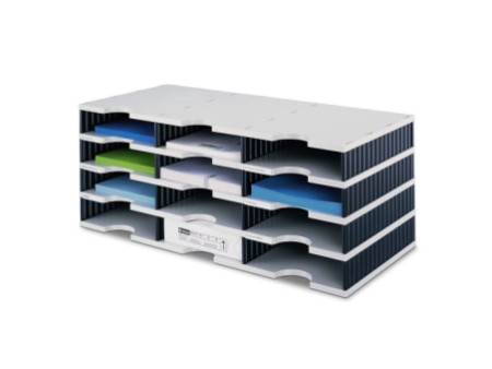 styro Module de base styrodoc trio, 12 compartiments,