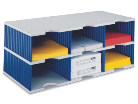 styro Module de base styrodoc trio, 6 compartiments,