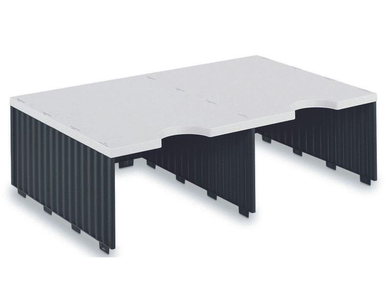 styro Module d'extension styrodoc duo, 2 compartiments,