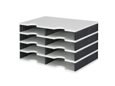 styro Module de base styrodoc duo, 8 compartiments