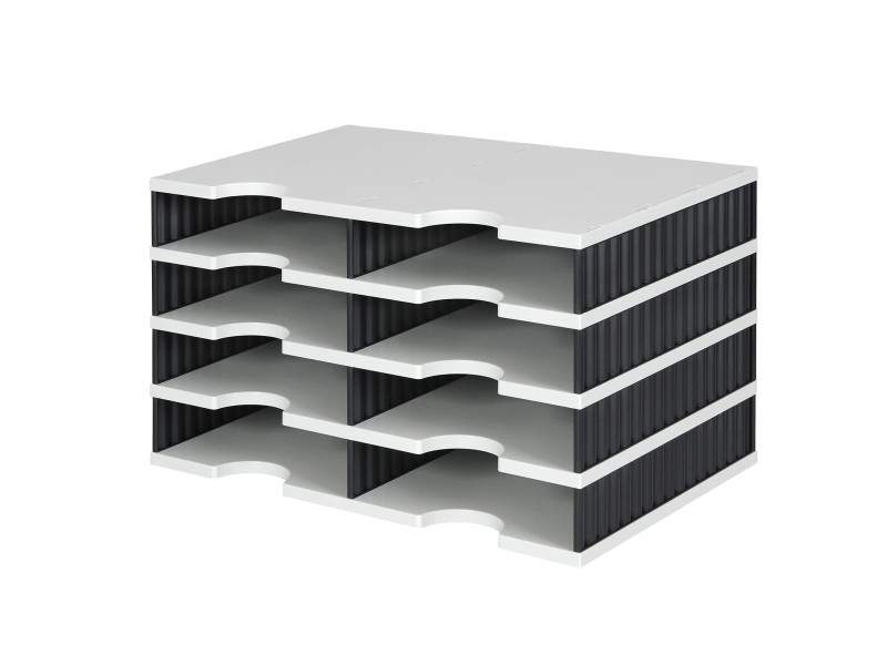 styro Module de base styrodoc duo, 8 compartiments