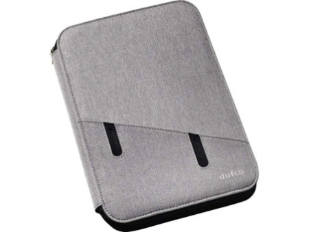 dufco Conférencier avec Powerbank, A5, gris