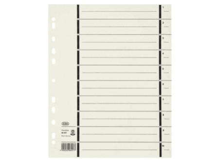 Oxford Intercalaires avec perforation, format A4 extra large