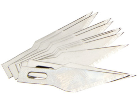 WEDO Lames de rechange pour scalpel, pointu, dans une boîte
