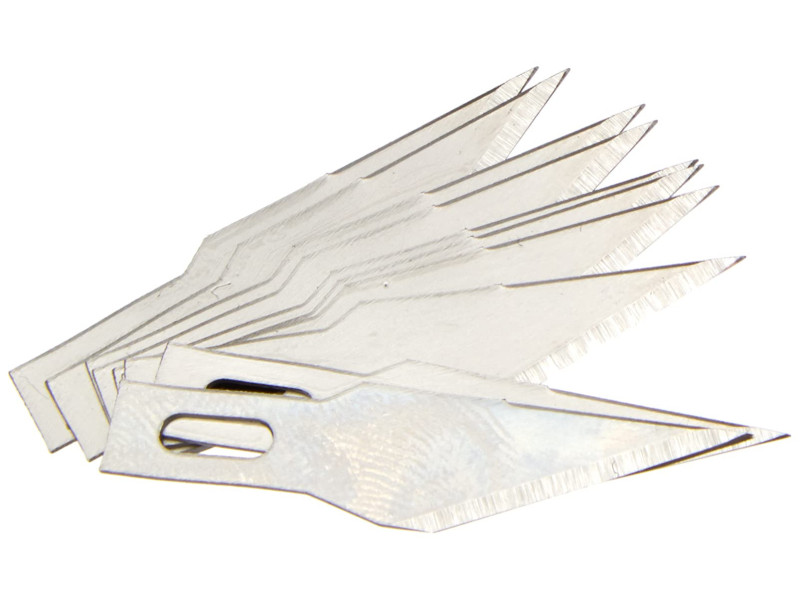 WEDO Lames de rechange pour scalpel, pointu, dans une boîte