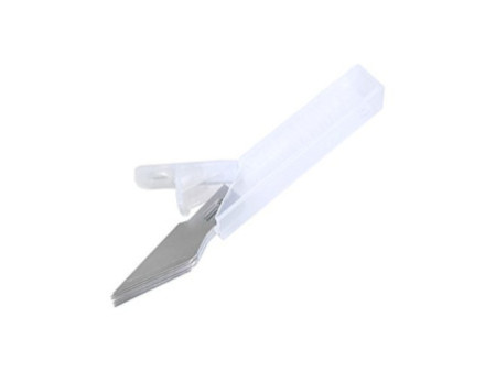 WEDO Lames de rechange pour scalpel, pointu, dans une boîte