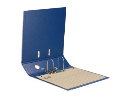ELBA Classeur rado plast, largeur de dos: 80 mm, bleu, A4