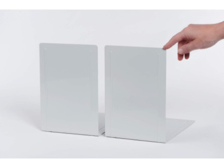 MAUL Serre-livres (L)168 x (P)240 X (H)240 mm, gris